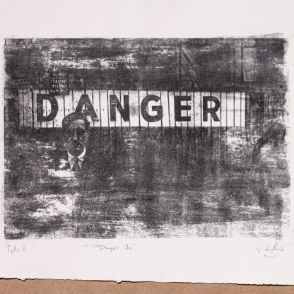 Danger One – Lithograph – Niko Skorpio