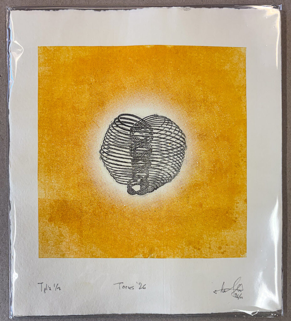 Niko Skorpio - Lithograph - Torus '26 - 1/3