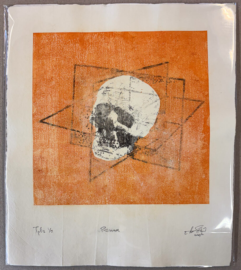 Niko Skorpio - Lithograph - Psiwar 1/3 - 2026