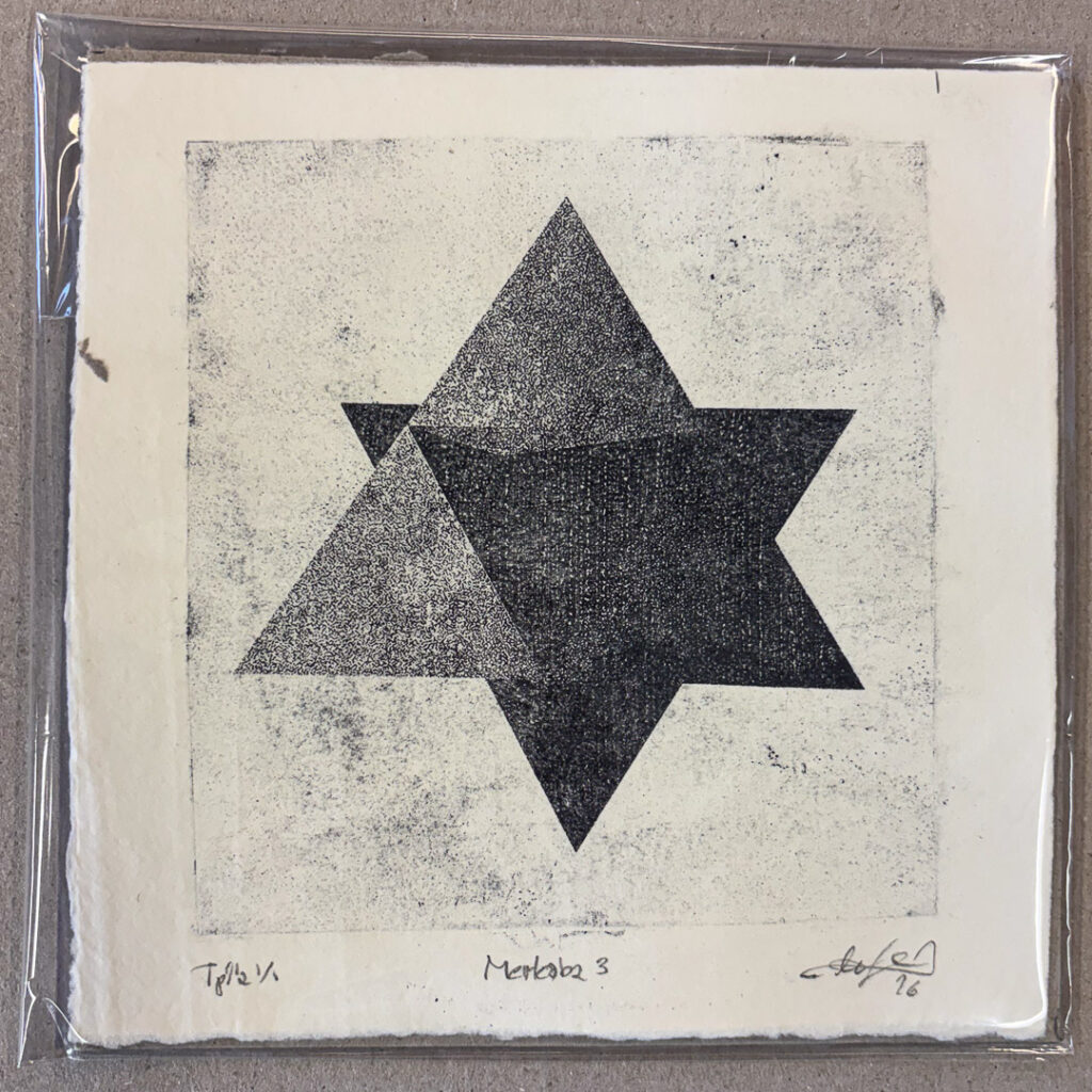 Niko Skorpio Lithograph Merkaba 3